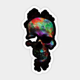 Radiant Skull Sticker